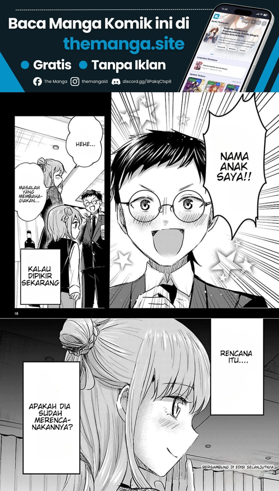 Baca Kimi wa Yotsuba no Clover - Chapter 82 halaman 19