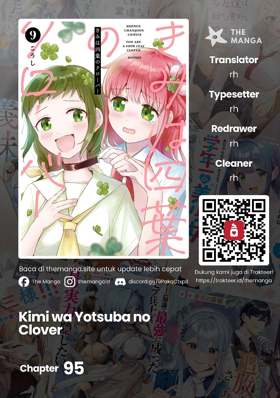 Baca Kimi wa Yotsuba no Clover - Chapter 95 halaman 1