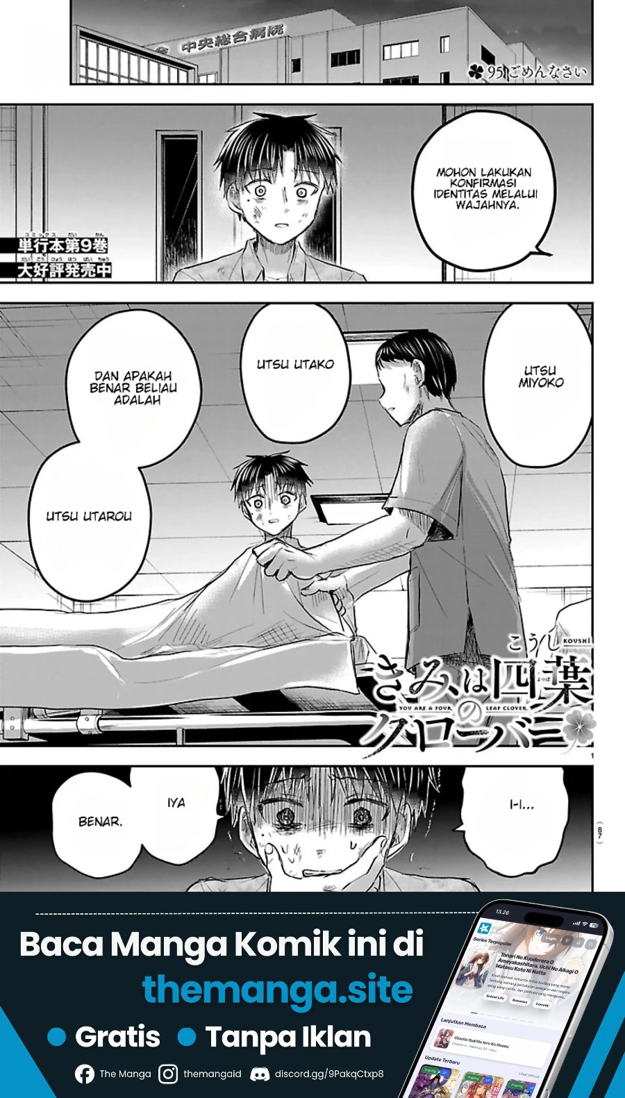 Baca Kimi wa Yotsuba no Clover - Chapter 95 halaman 2