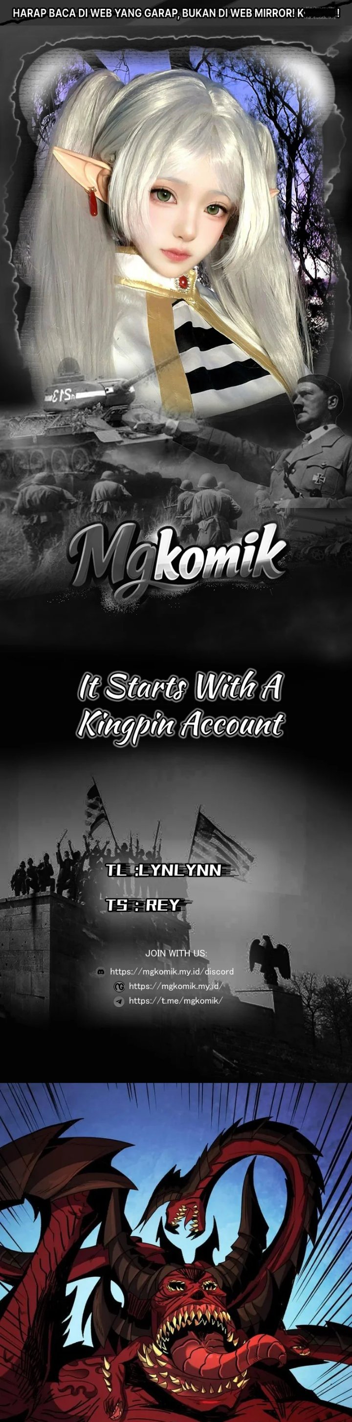 King Account At The Start Chapter 308 - Page 1