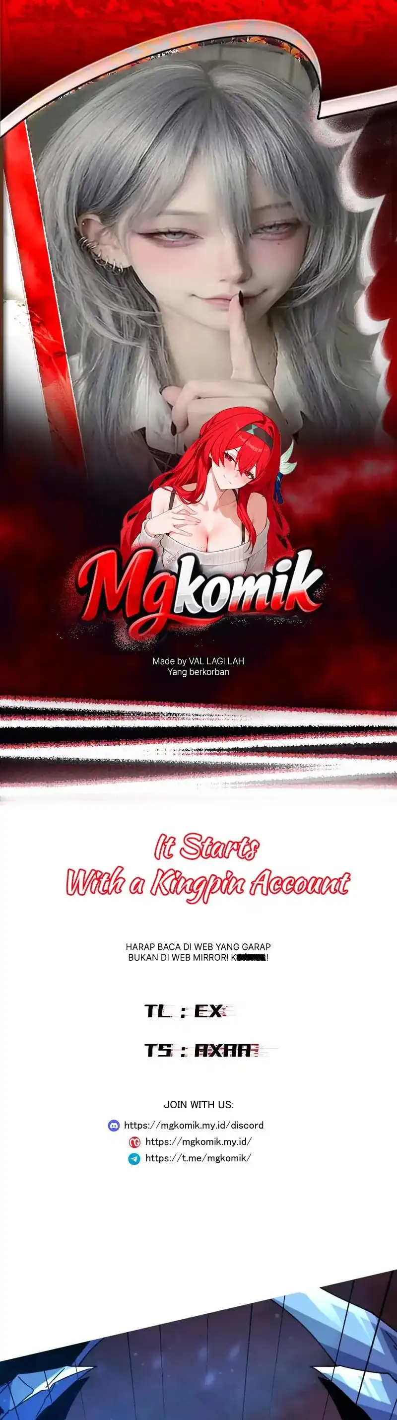 King Account At The Start Chapter 287 - Page 1