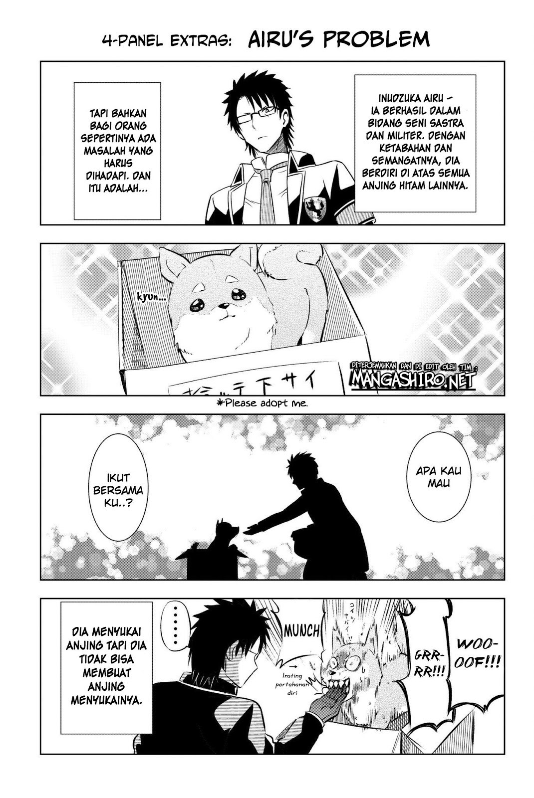 Baca Kishuku Gakkou no Juliet - Chapter 58.5 halaman 2