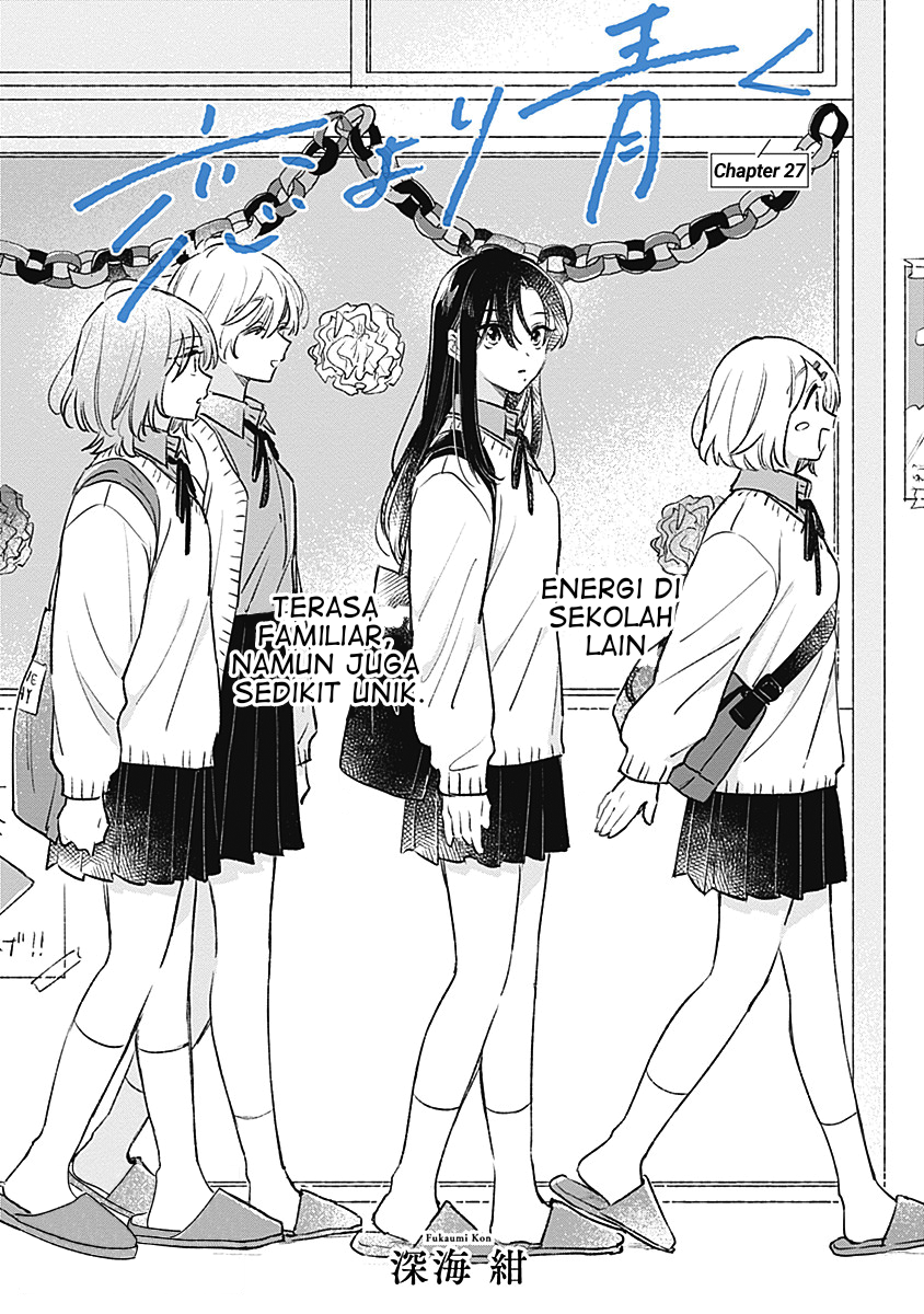 Koi yori Aoku Chapter 27 - Page 2