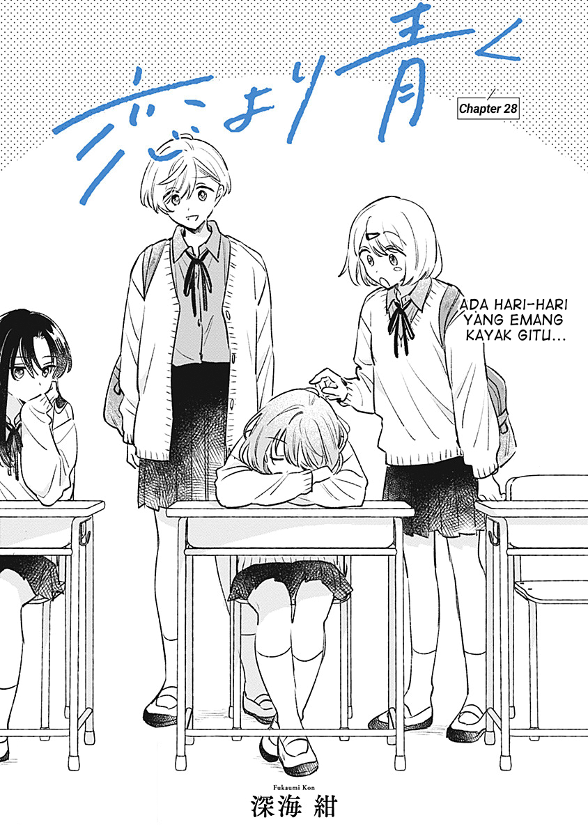 Koi yori Aoku Chapter 28 - Page 1
