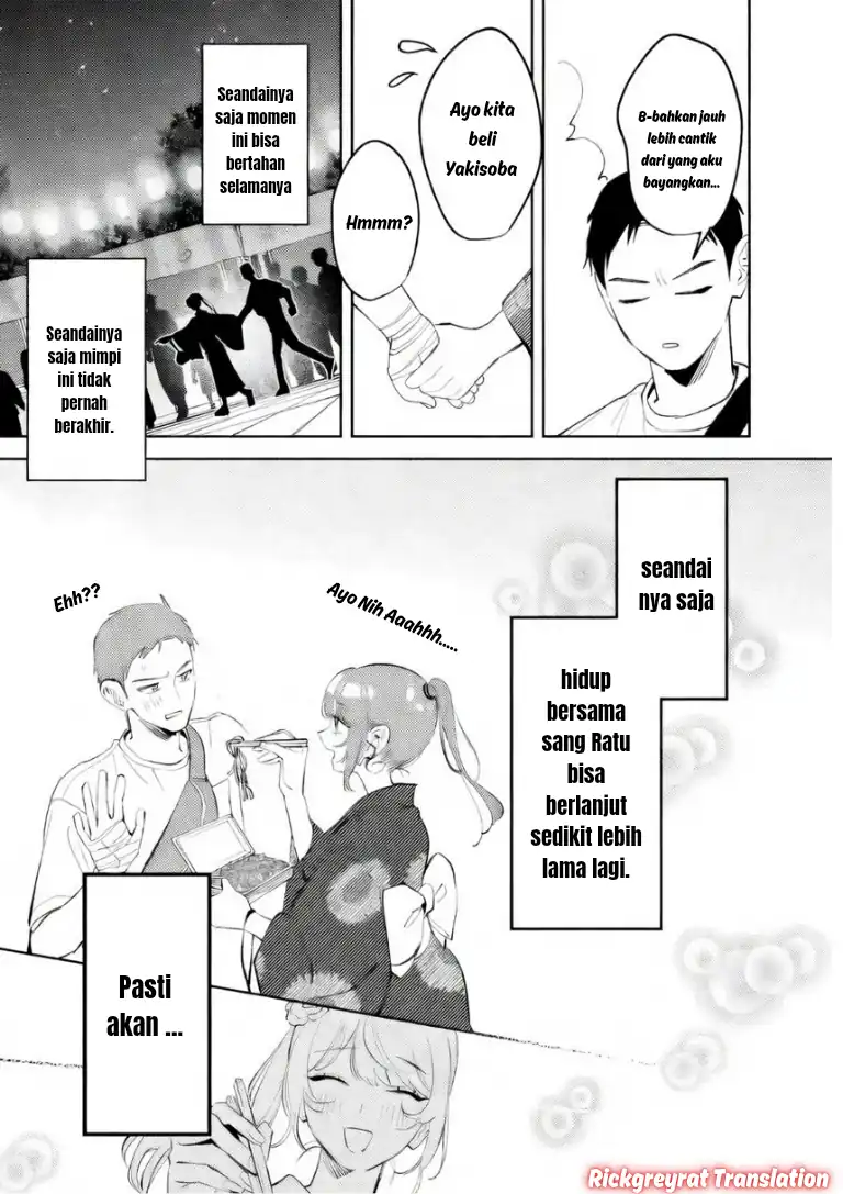 Baca Koko Jidai ni Gomandatta Jou sama to no Dousei Seikatsu wa Igaito Igokochi ga Warukunai - Chapter 34 halaman 18