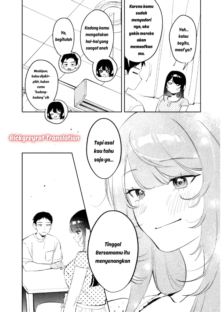 Baca Koko Jidai ni Gomandatta Jou sama to no Dousei Seikatsu wa Igaito Igokochi ga Warukunai - Chapter 35 halaman 14