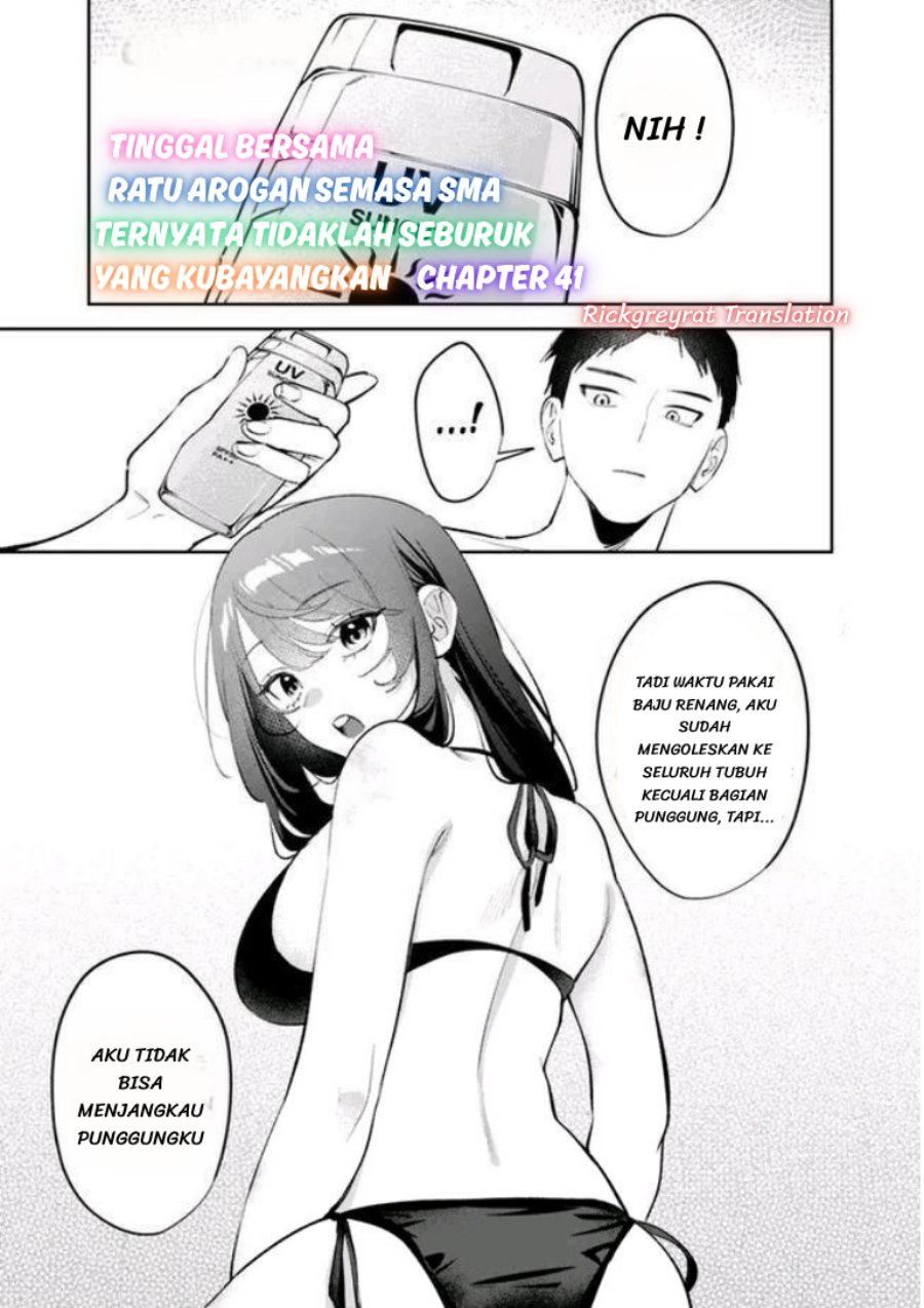 Koko Jidai ni Gomandatta Jou sama to no Dousei Seikatsu wa Igaito Igokochi ga Warukunai Chapter 41 - Page 2