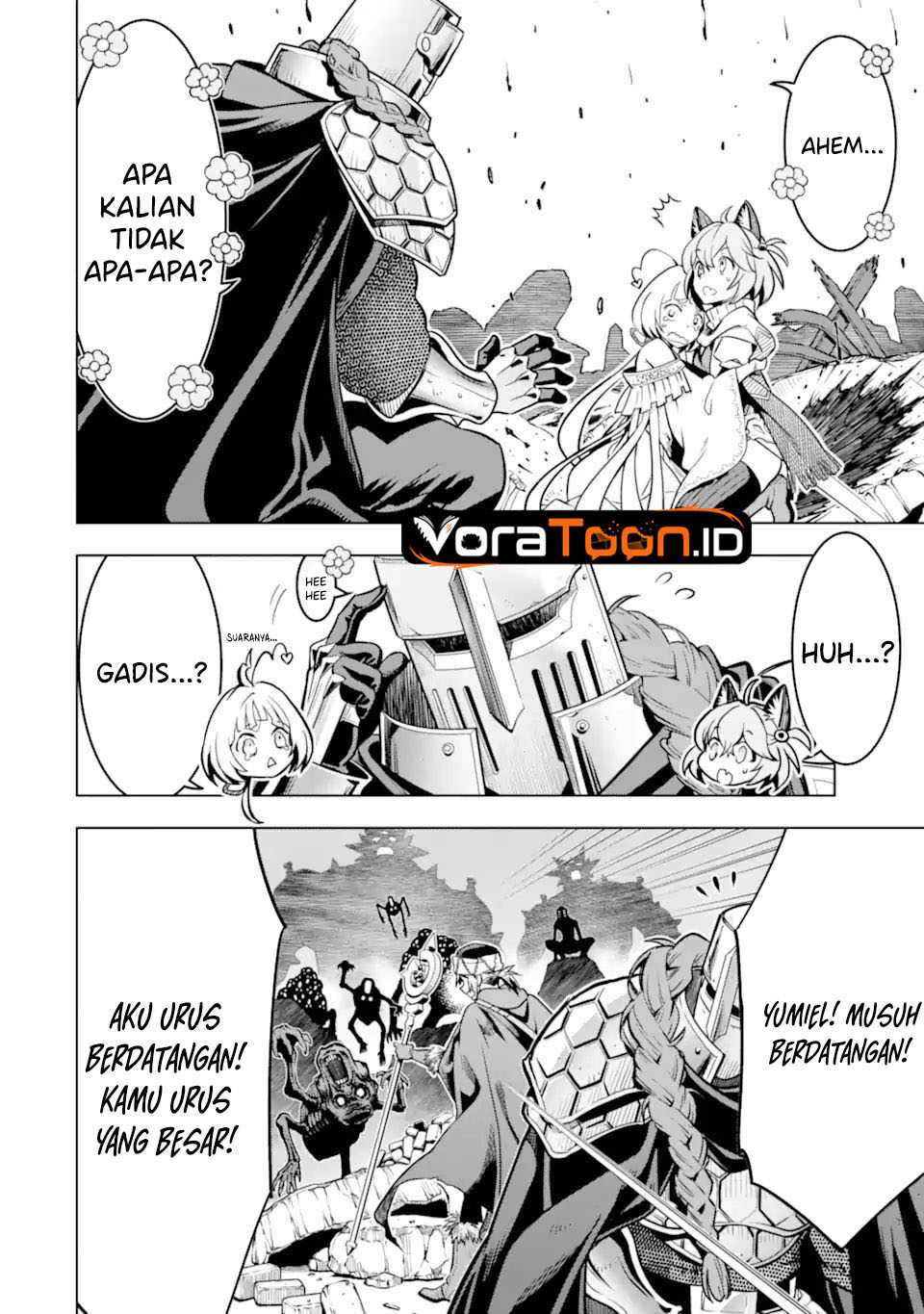 Koko wa Ore ni Makasete Saki ni Ike to Itte kara 10 Nen ga Tattara Densetsu ni Natteita Chapter 47 - Page 48