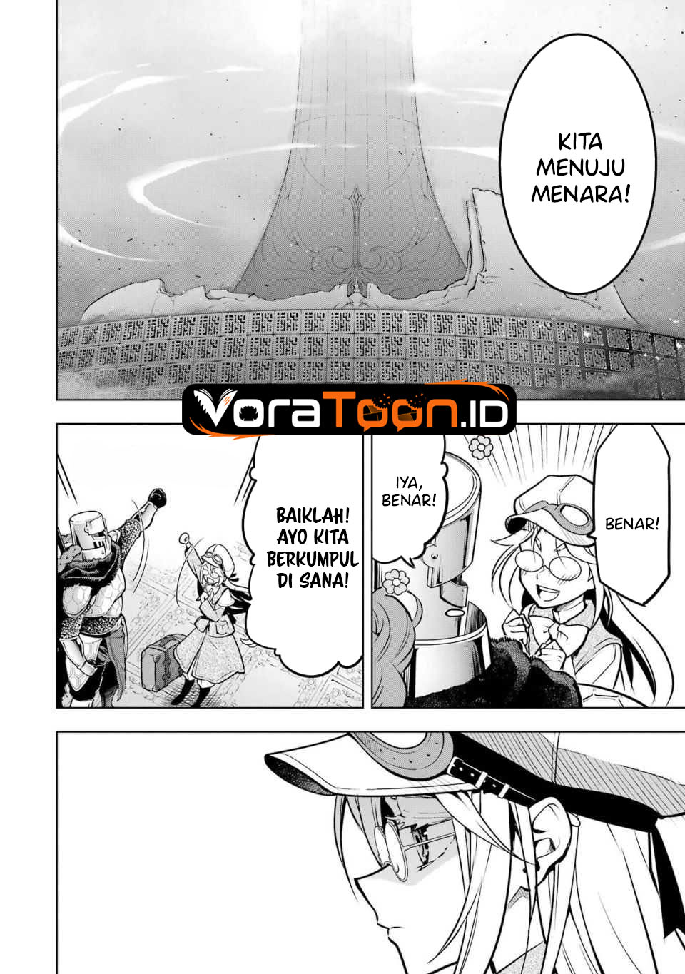 Koko wa Ore ni Makasete Saki ni Ike to Itte kara 10 Nen ga Tattara Densetsu ni Natteita Chapter 53 - Page 56
