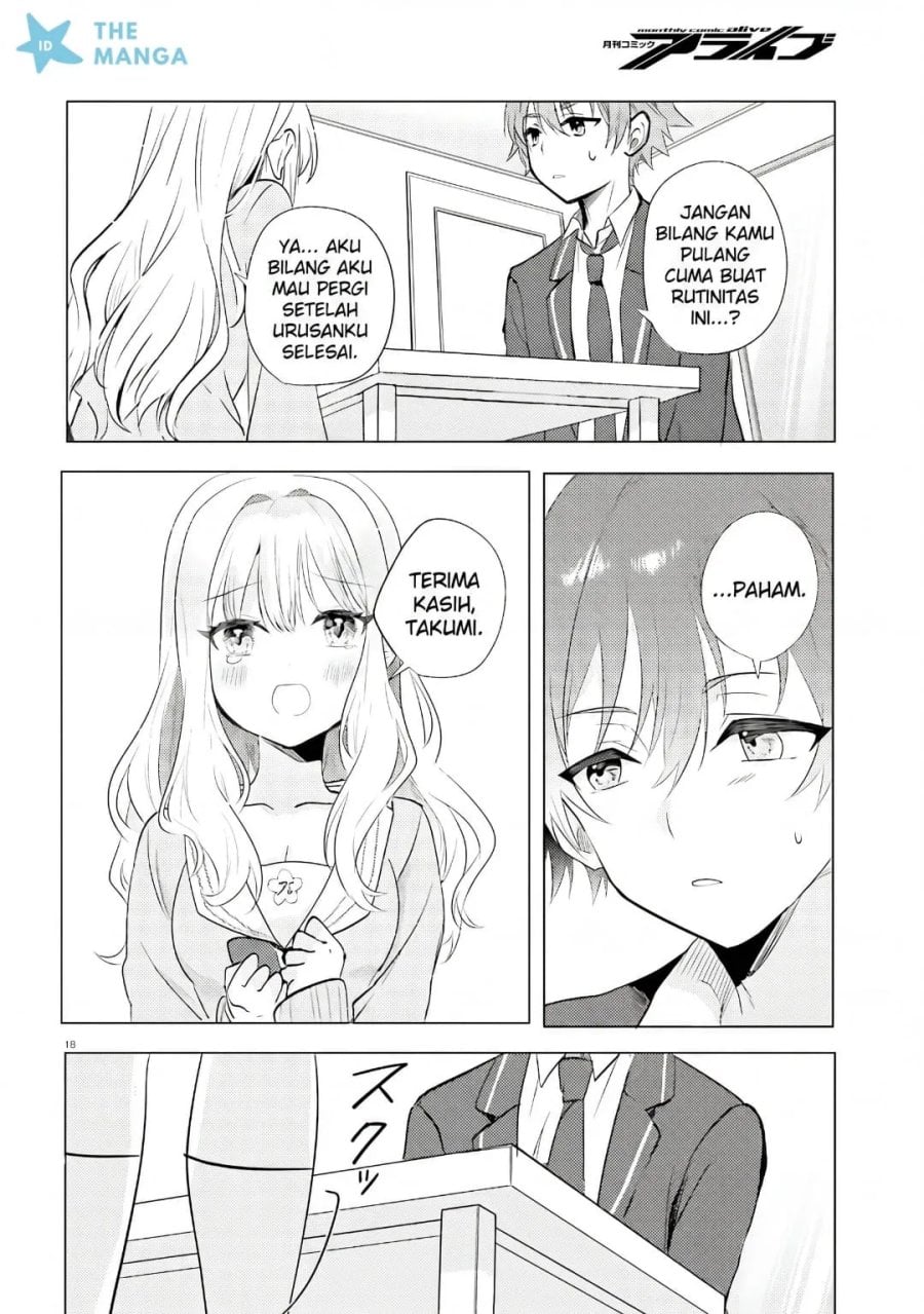 Baca Kokou na Kanojo to, Kanojo no Heya de Shiteru Koto - Chapter 1 halaman 17
