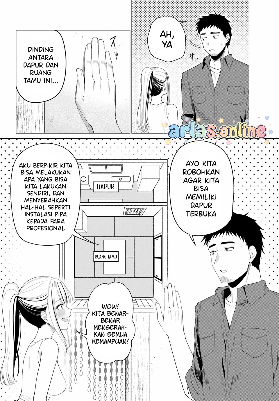 Baca Kominka Gyaru to Renovation Gurashi - Chapter 4 halaman 3