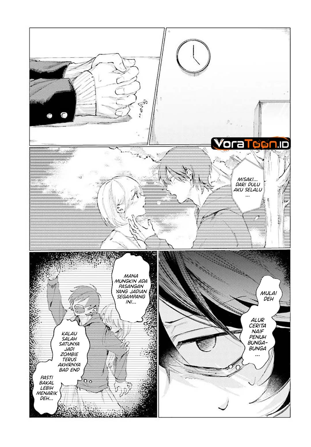 Kouhai no Shirayuki-san wa Omowaseburi ga Sugiteiru ~Houkago wa Horaa Eiga Doukoukai de~ Chapter 0 - Page 20