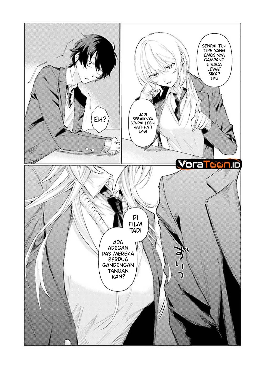 Kouhai no Shirayuki-san wa Omowaseburi ga Sugiteiru ~Houkago wa Horaa Eiga Doukoukai de~ Chapter 0 - Page 24