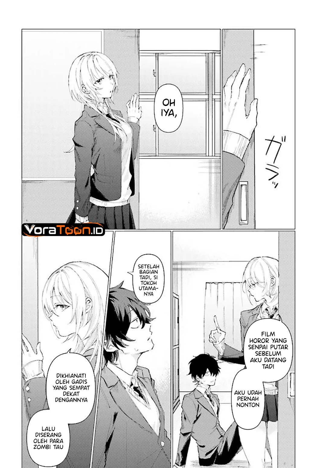 Kouhai no Shirayuki-san wa Omowaseburi ga Sugiteiru ~Houkago wa Horaa Eiga Doukoukai de~ Chapter 0 - Page 29