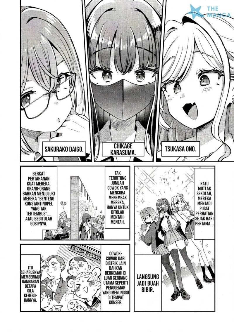 Baca Kounai Sandai Bijo No Himo Shite - Chapter 1 halaman 18