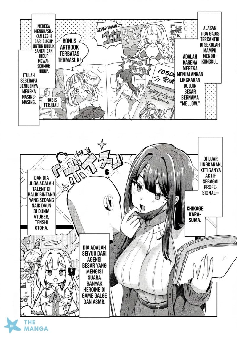 Baca Kounai Sandai Bijo No Himo Shite - Chapter 1 halaman 5