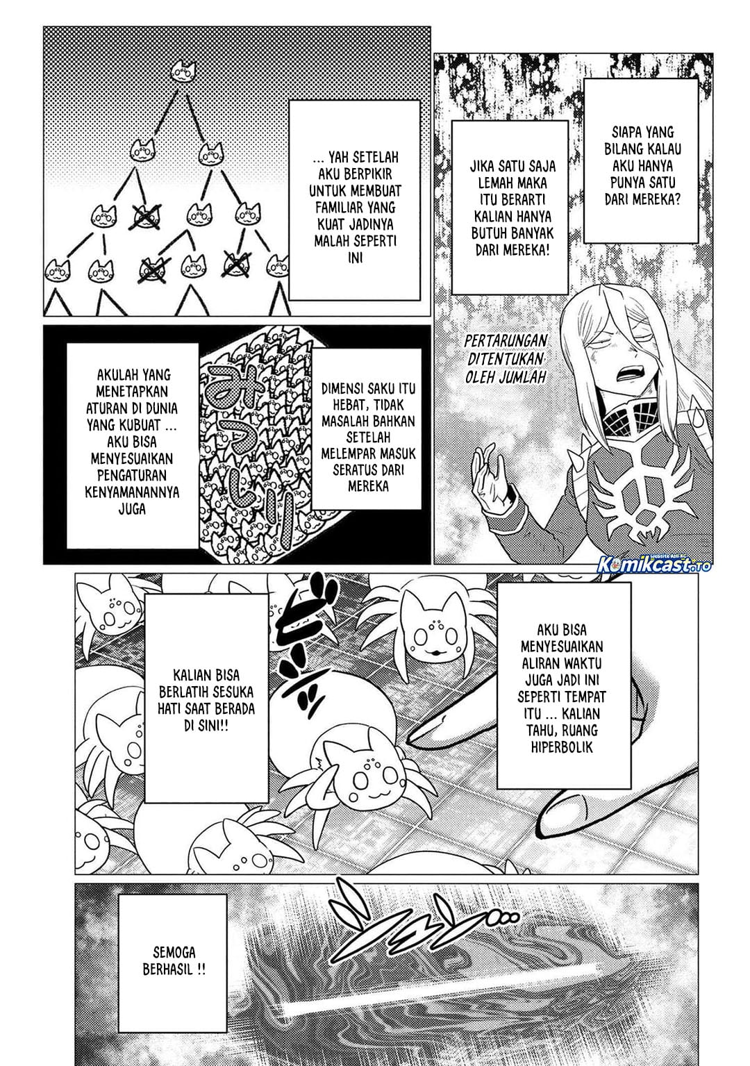 Baca Kumo Desu ga, Nani ka? - Chapter 76.2 halaman 8