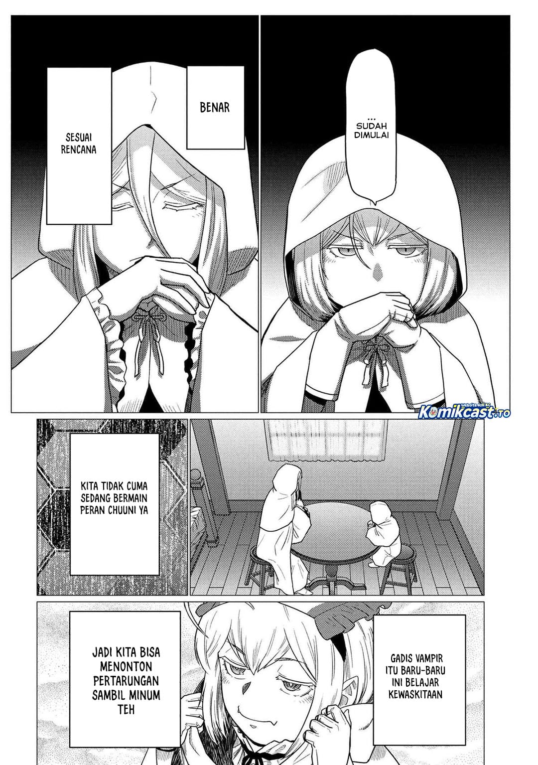Baca Kumo Desu ga, Nani ka? - Chapter 77.1 halaman 13