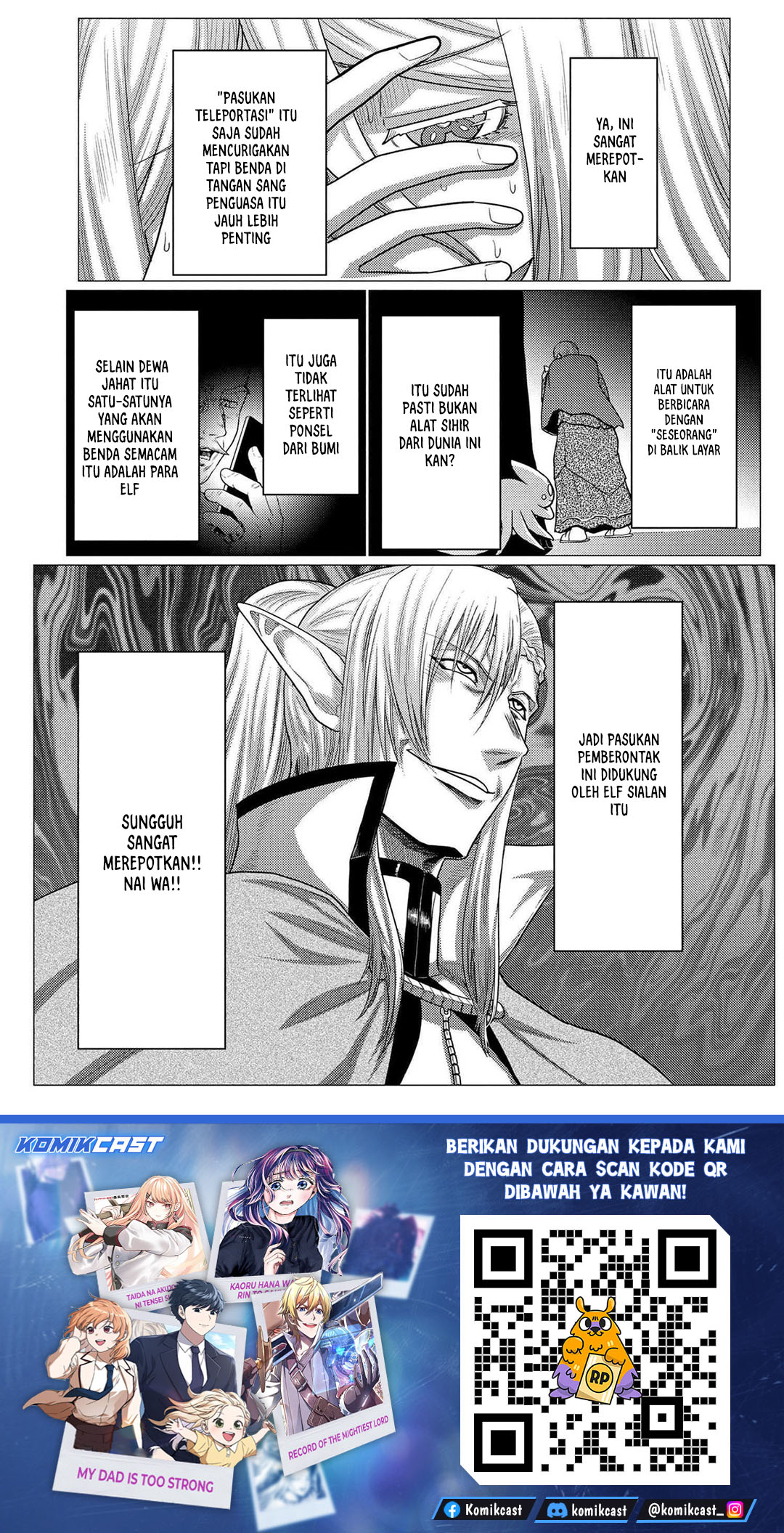 Baca Kumo Desu ga, Nani ka? - Chapter 77.1 halaman 18