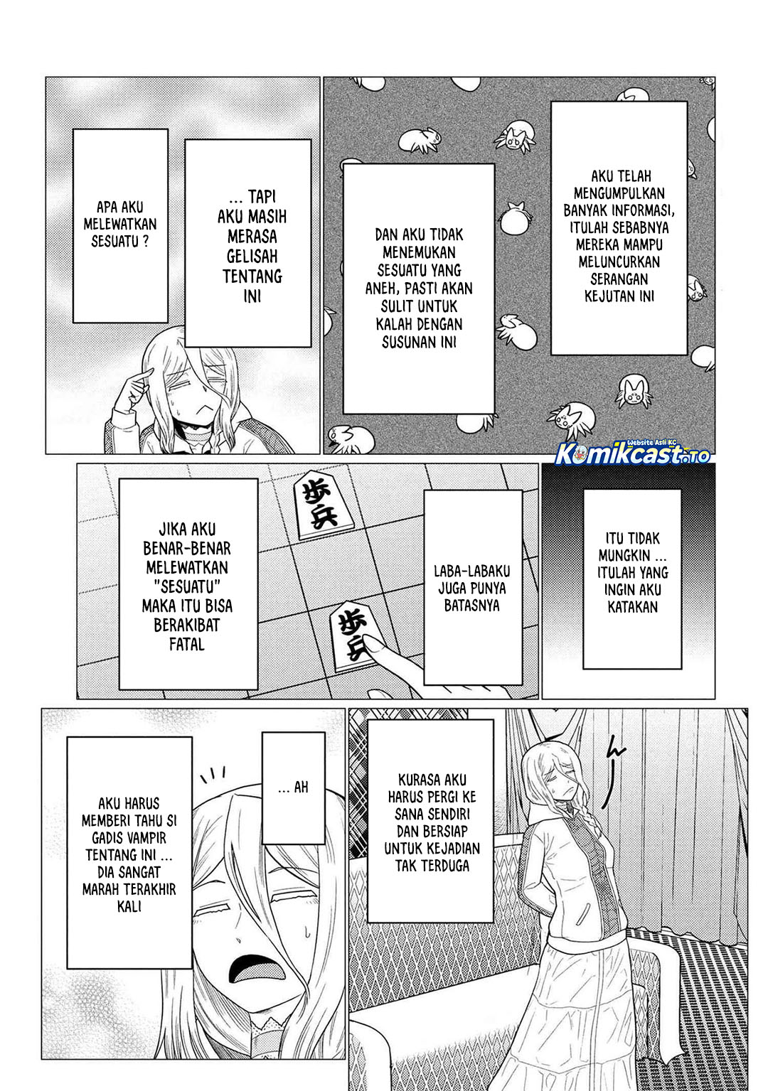 Baca Kumo Desu ga, Nani ka? - Chapter 77.1 halaman 6