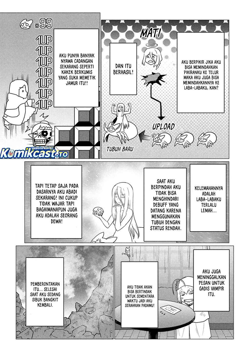 Baca Kumo Desu ga, Nani ka? - Chapter 78.1 halaman 4