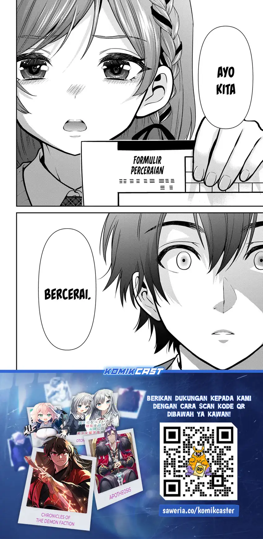 Baca Kurasu no Daikirai na Joshi to Kekkon Suru Koto ni Natta - Chapter 51 halaman 34