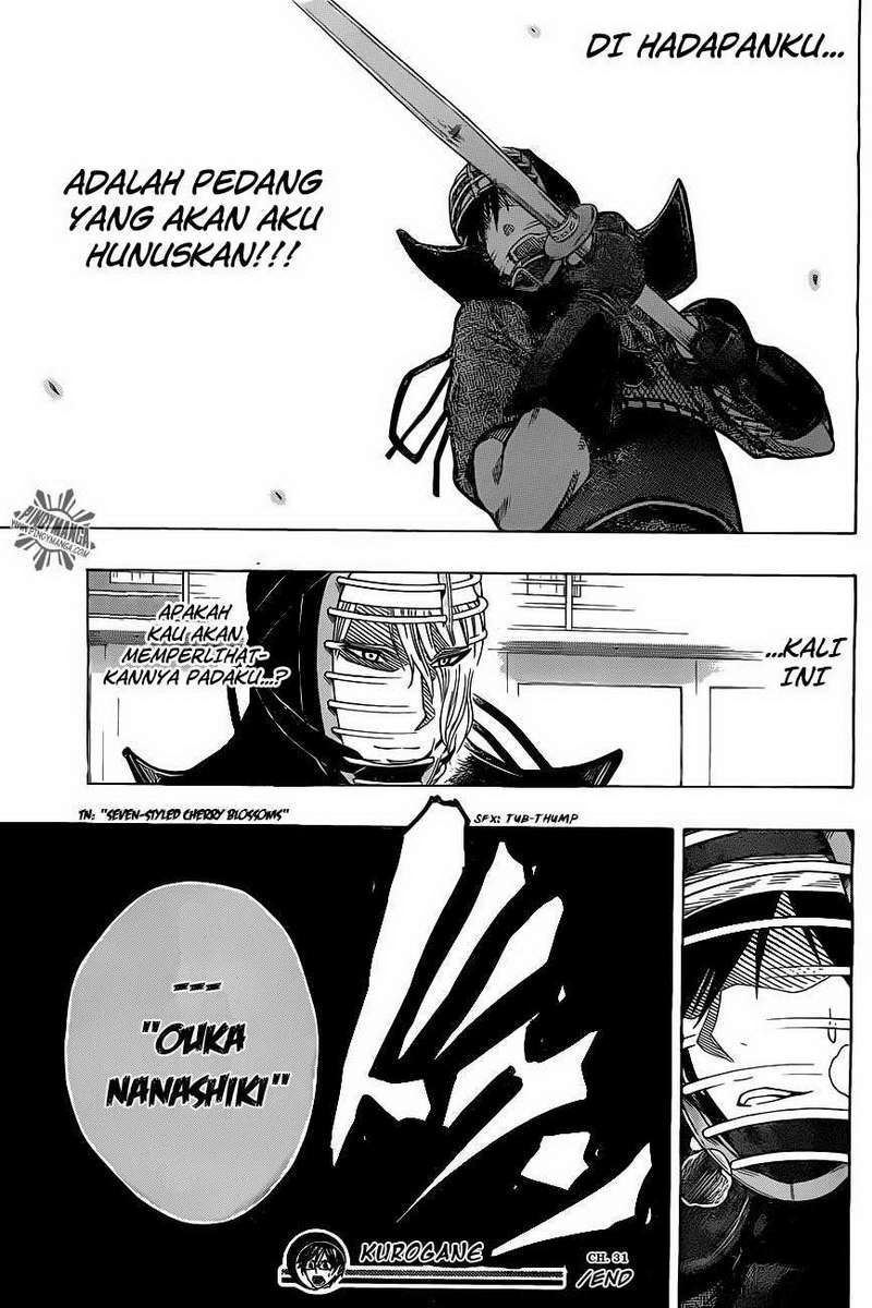 Baca Kurogane - Chapter 31 halaman 20