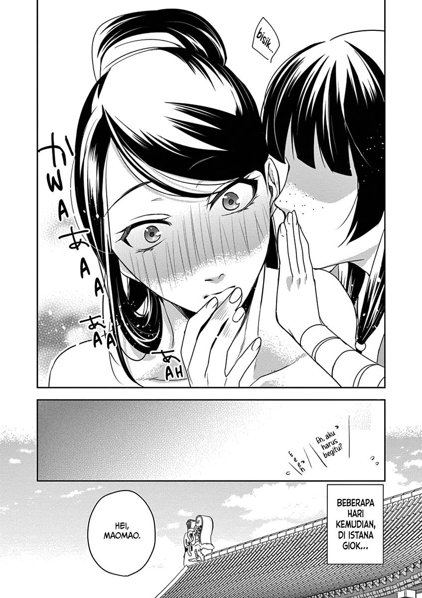 Baca Kusuriya no Hitorigoto ~Maomao no Koukyuu Nazotoki Techou~ - Chapter 5 halaman 36
