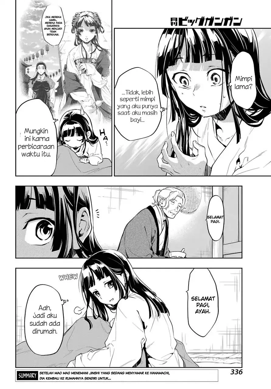 Baca Kusuriya no Hitorigoto - Chapter 29.5 halaman 6