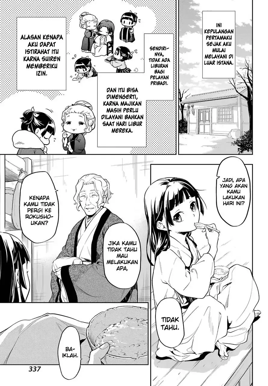 Baca Kusuriya no Hitorigoto - Chapter 29.5 halaman 7