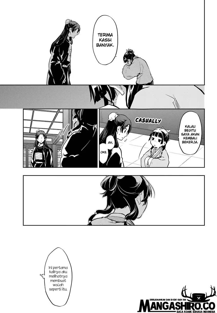 Baca Kusuriya no Hitorigoto - Chapter 29.6 halaman 19