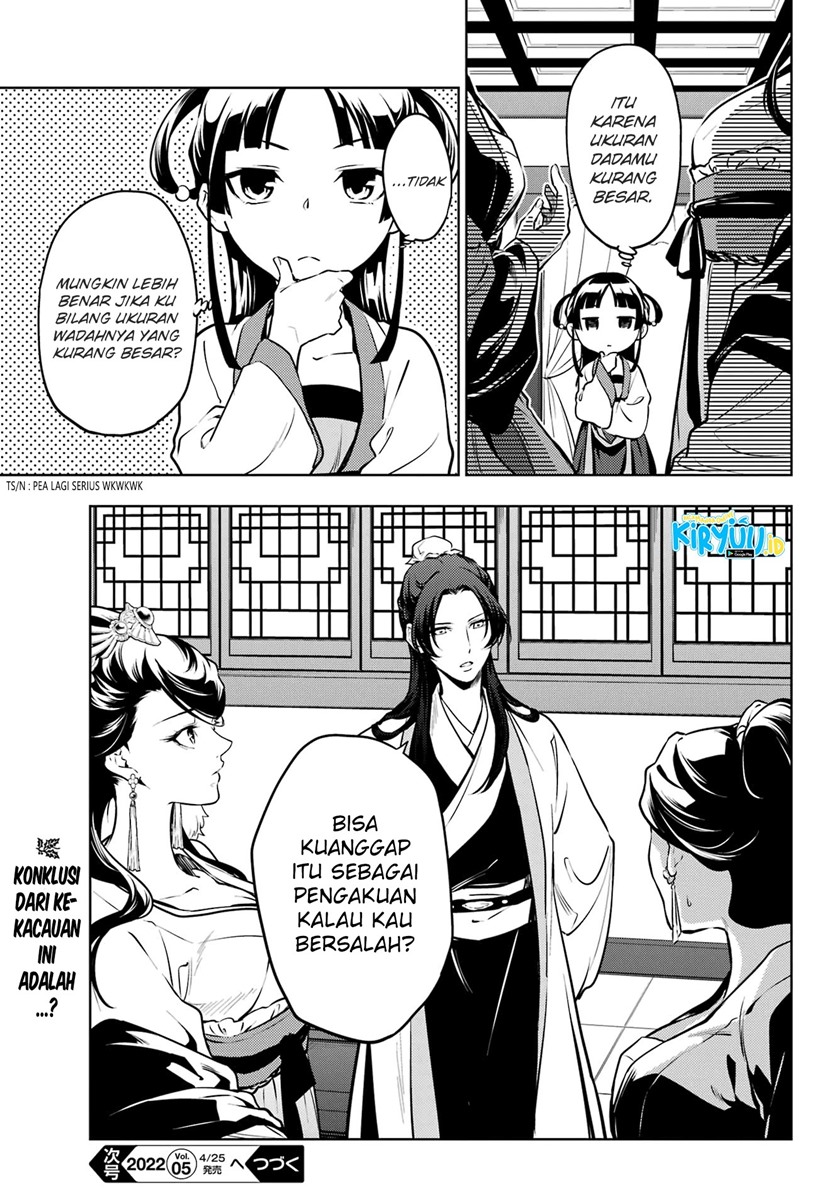 Baca Kusuriya no Hitorigoto - Chapter 52.1 halaman 20