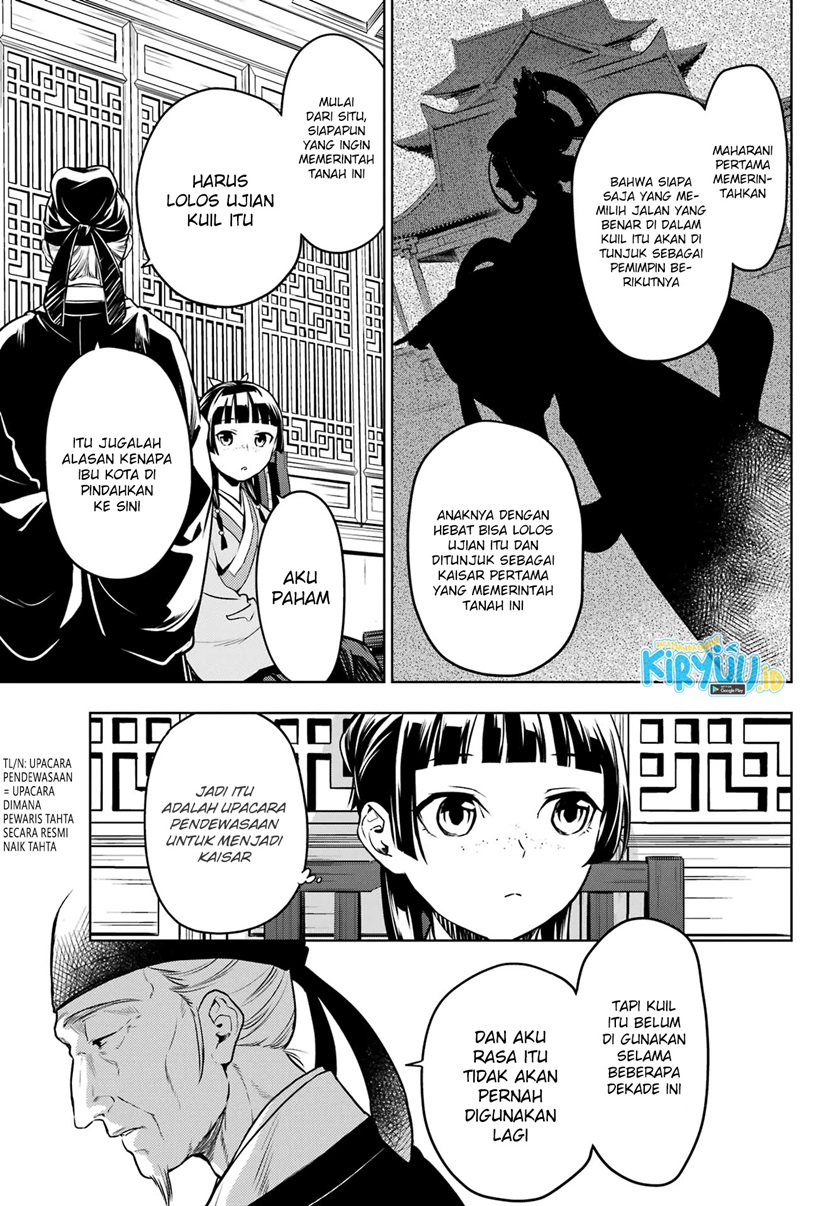 Baca Kusuriya no Hitorigoto - Chapter 53.1 halaman 10