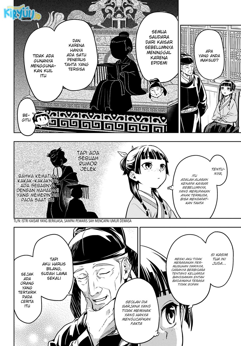 Baca Kusuriya no Hitorigoto - Chapter 53.1 halaman 11