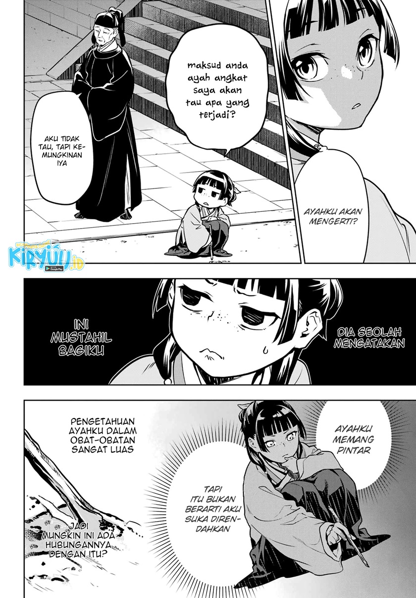 Baca Kusuriya no Hitorigoto - Chapter 53.1 halaman 25