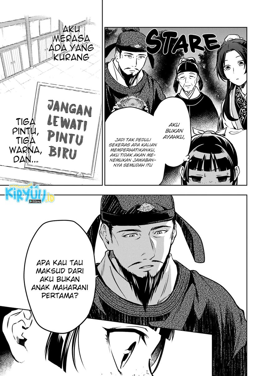 Baca Kusuriya no Hitorigoto - Chapter 53.1 halaman 26