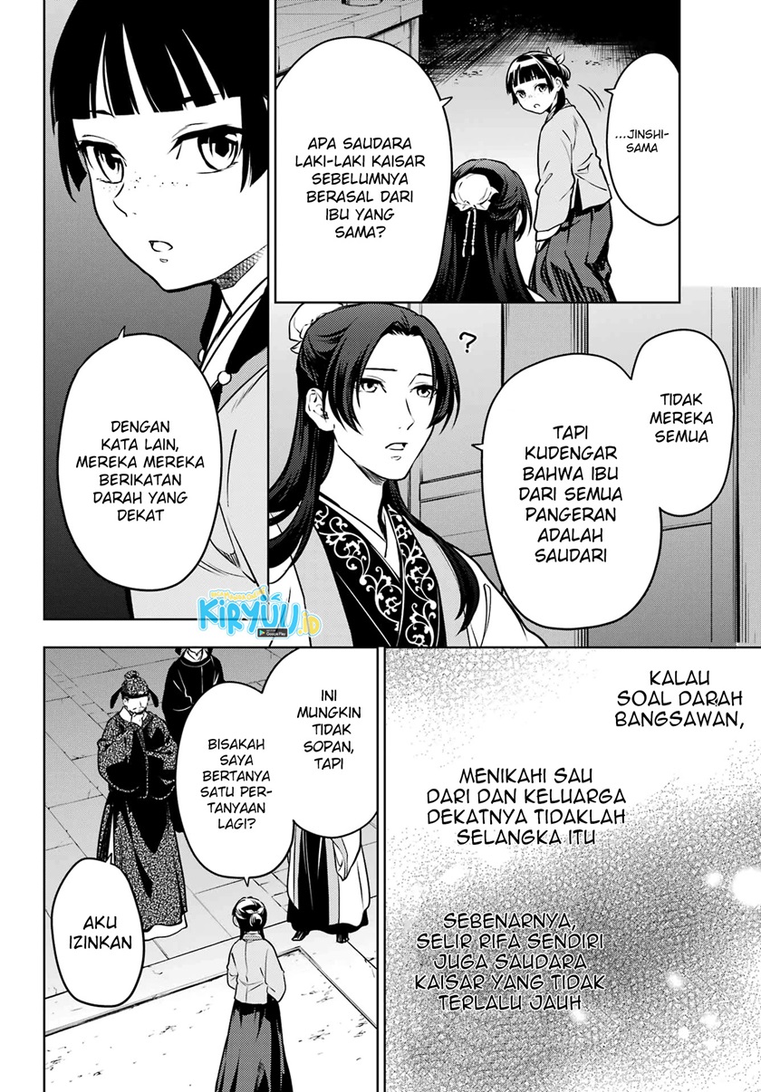Baca Kusuriya no Hitorigoto - Chapter 53.1 halaman 29