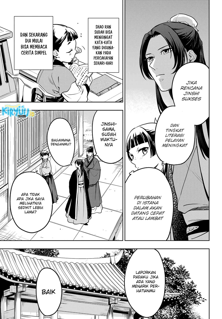 Baca Kusuriya no Hitorigoto - Chapter 53.1 halaman 4