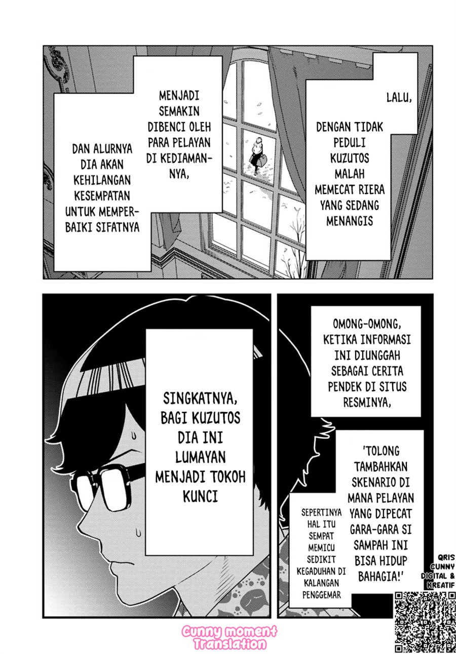 Baca Kuzulesse Oblige - 18-kin Game Sekai no Kuzu Akuyaku ni Tensei Shiteshimatta Ore wa, Gensaku Chishiki no Chikara de Doushite mo Mob Jinsei wo Tsukami Toritai - Chapter 1 halaman 37