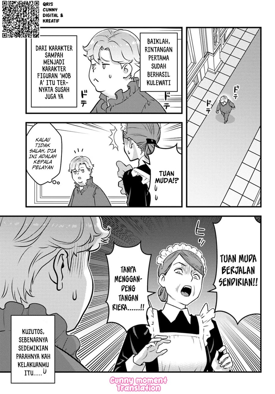 Baca Kuzulesse Oblige - 18-kin Game Sekai no Kuzu Akuyaku ni Tensei Shiteshimatta Ore wa, Gensaku Chishiki no Chikara de Doushite mo Mob Jinsei wo Tsukami Toritai - Chapter 1 halaman 53