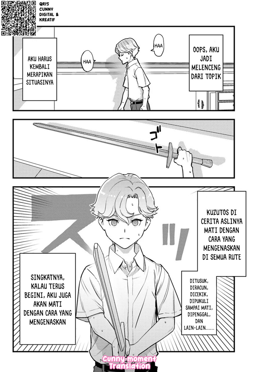 Baca Kuzulesse Oblige - 18-kin Game Sekai no Kuzu Akuyaku ni Tensei Shiteshimatta Ore wa, Gensaku Chishiki no Chikara de Doushite mo Mob Jinsei wo Tsukami Toritai - Chapter 2 halaman 7