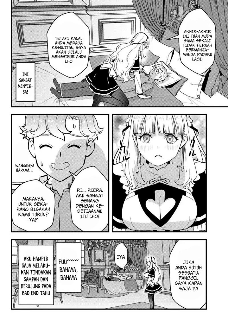 Baca Kuzulesse Oblige - 18-kin Game Sekai no Kuzu Akuyaku ni Tensei Shiteshimatta Ore wa, Gensaku Chishiki no Chikara de Doushite mo Mob Jinsei wo Tsukami Toritai - Chapter 4 halaman 28