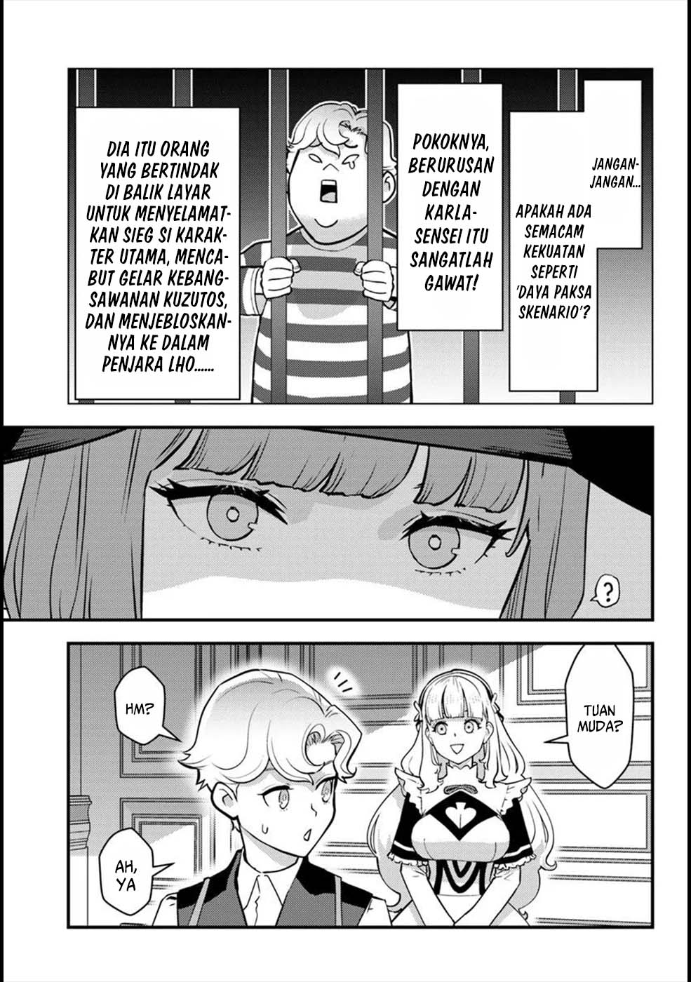 Baca Kuzulesse Oblige - 18-kin Game Sekai no Kuzu Akuyaku ni Tensei Shiteshimatta Ore wa, Gensaku Chishiki no Chikara de Doushite mo Mob Jinsei wo Tsukami Toritai - Chapter 5 halaman 8