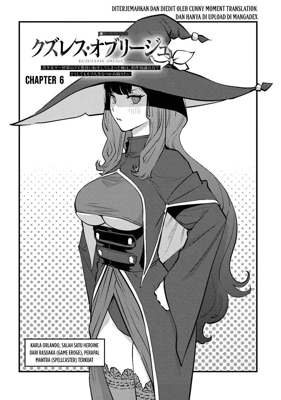 Baca Kuzulesse Oblige - 18-kin Game Sekai no Kuzu Akuyaku ni Tensei Shiteshimatta Ore wa, Gensaku Chishiki no Chikara de Doushite mo Mob Jinsei wo Tsukami Toritai - Chapter 6 halaman 1