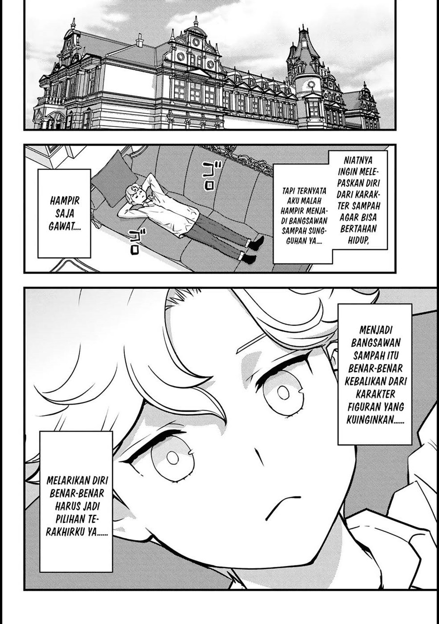 Baca Kuzulesse Oblige - 18-kin Game Sekai no Kuzu Akuyaku ni Tensei Shiteshimatta Ore wa, Gensaku Chishiki no Chikara de Doushite mo Mob Jinsei wo Tsukami Toritai - Chapter 7 halaman 25