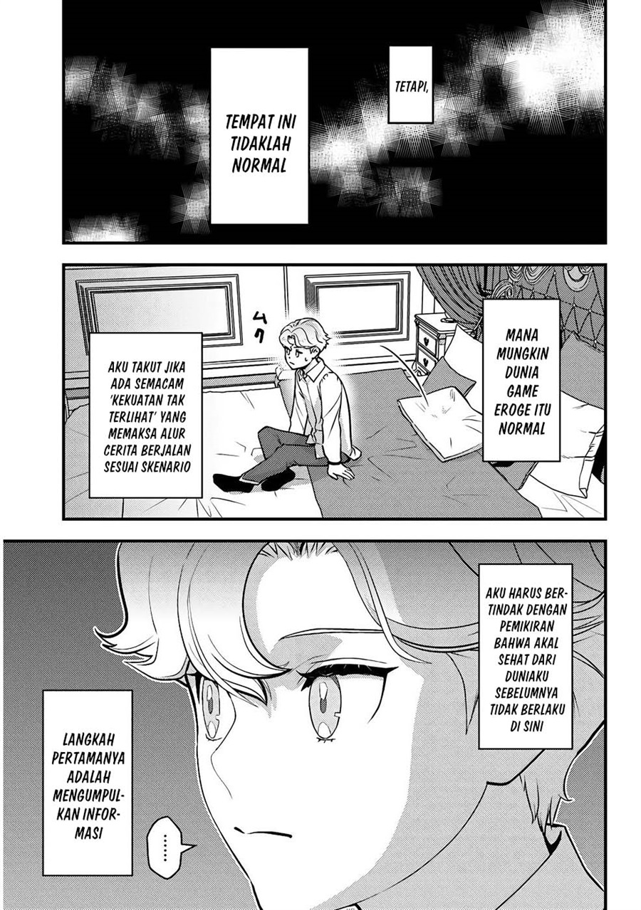 Baca Kuzulesse Oblige - 18-kin Game Sekai no Kuzu Akuyaku ni Tensei Shiteshimatta Ore wa, Gensaku Chishiki no Chikara de Doushite mo Mob Jinsei wo Tsukami Toritai - Chapter 7 halaman 8