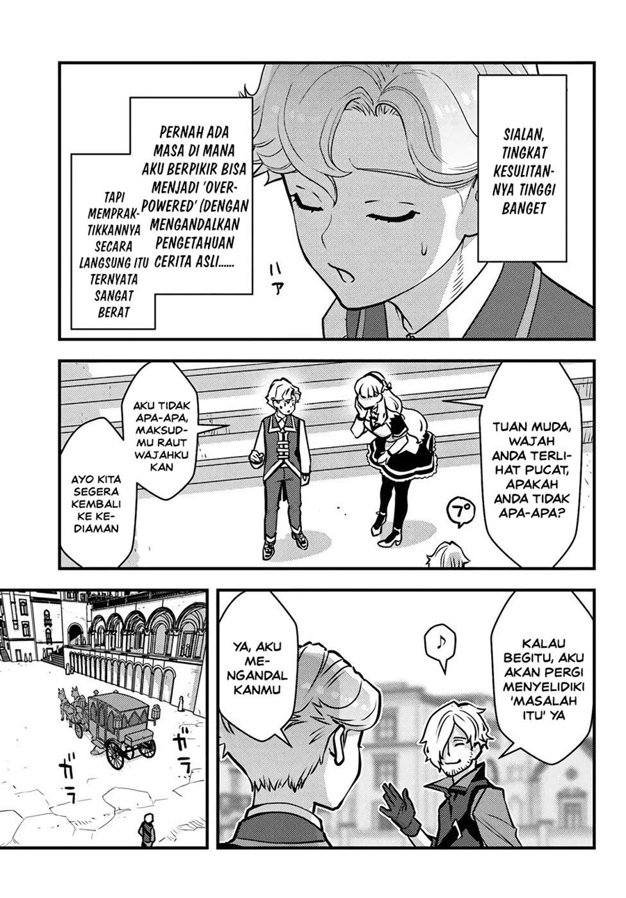 Kuzulesse Oblige - 18-kin Game Sekai no Kuzu Akuyaku ni Tensei Shiteshimatta Ore wa, Gensaku Chishiki no Chikara de Doushite mo Mob Jinsei wo Tsukami Toritai Chapter 8 - Page 22