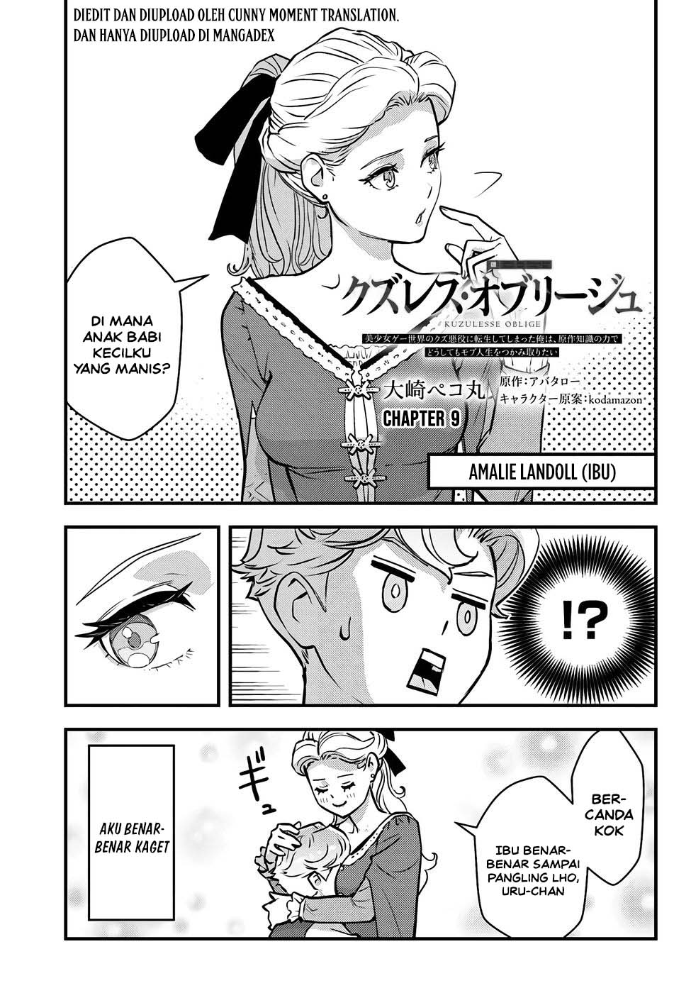 Kuzulesse Oblige - 18-kin Game Sekai no Kuzu Akuyaku ni Tensei Shiteshimatta Ore wa, Gensaku Chishiki no Chikara de Doushite mo Mob Jinsei wo Tsukami Toritai Chapter 9 - Page 2