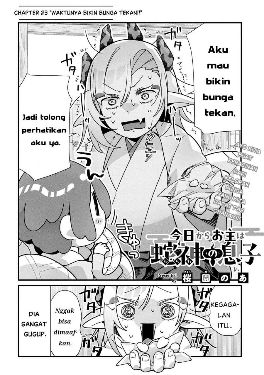 Kyou kara Onushi wa Warawa no Musuko Chapter 23 - Page 2