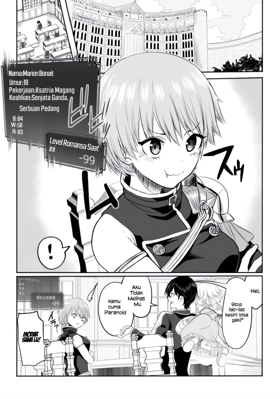 Baca Kyou Kara Tsukaeru Isekai Ren'ai Manual - Chapter 3 halaman 1